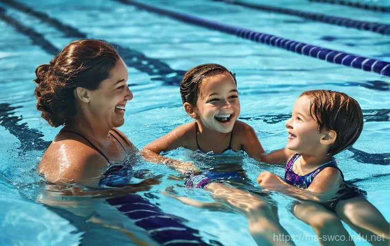 수영강사 프리랜서 장단점 - Here are three detailed image prompts in English, adhering to all your guidelines: